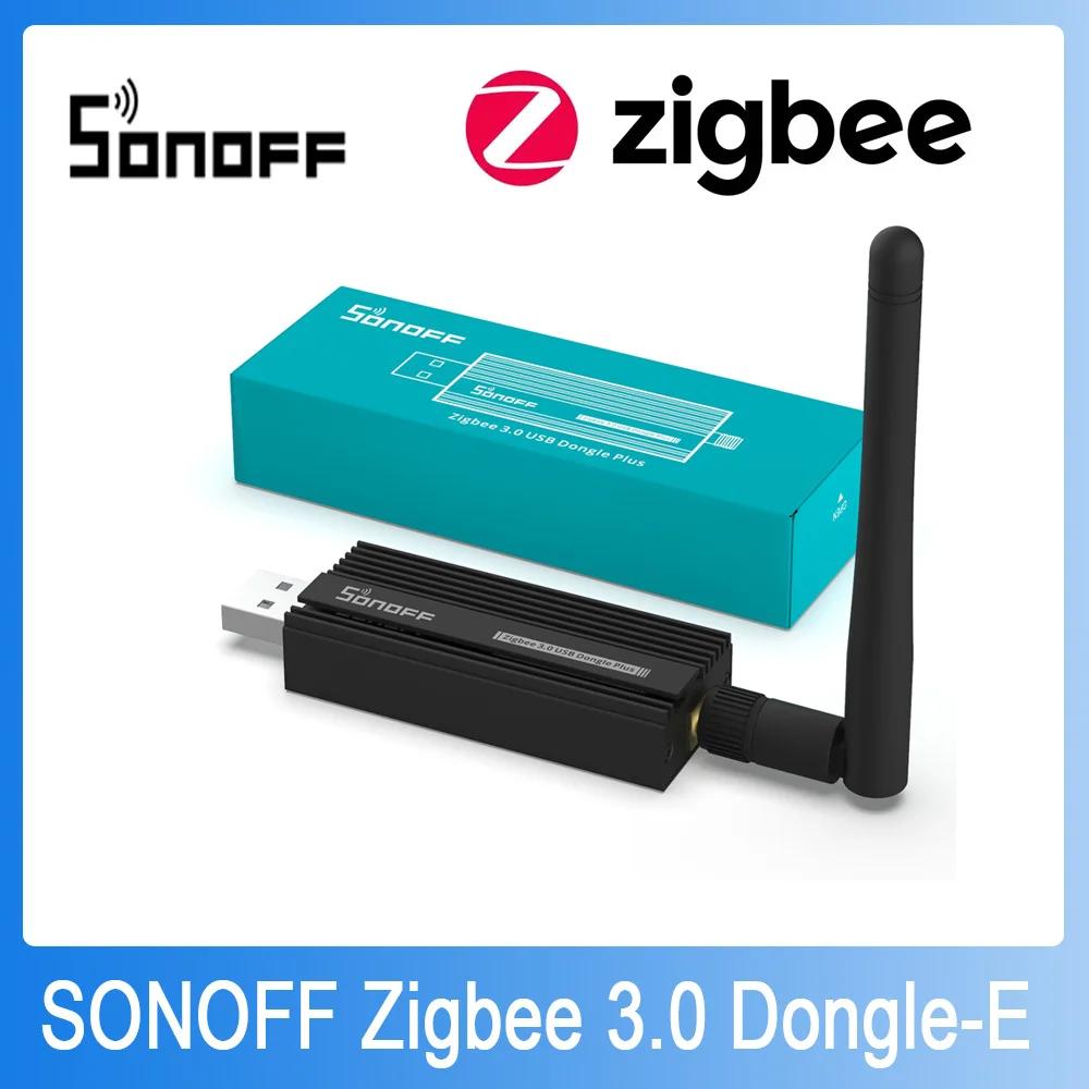 SONOFF Zigbee -E 3.0 USB ,  ZigBee Ʈ, ZHA Ǵ Zigbee2MQTT , SONOFF ZBMINI S26ZBR2 SNZB